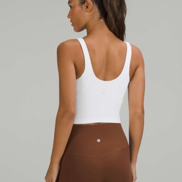 Lululemon Align Tank Top White sz 8 - Picture 4 of 5
